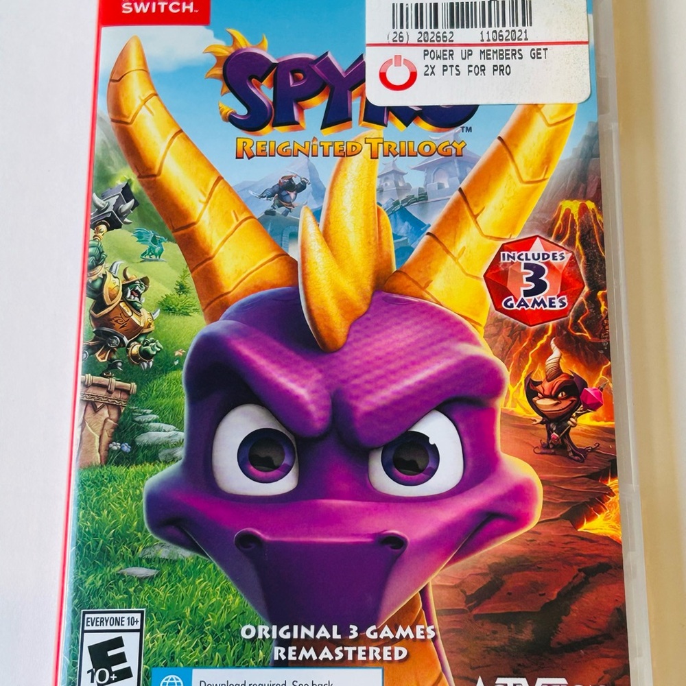 Nintendo Spyro Reignited Trilogy - Purple and Gold